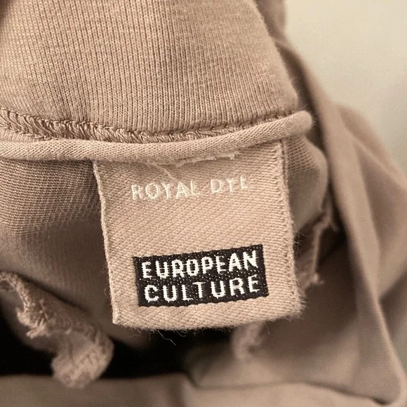 European Culture Royal Dye Tan Pants